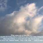 告知　ウエダリクオ展　いろはに　堺市